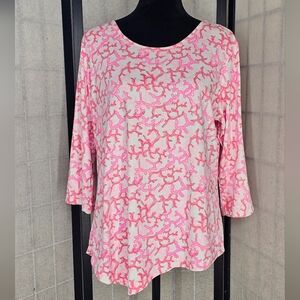 Anthony's Resort Wear Top With Sleeve Size Large